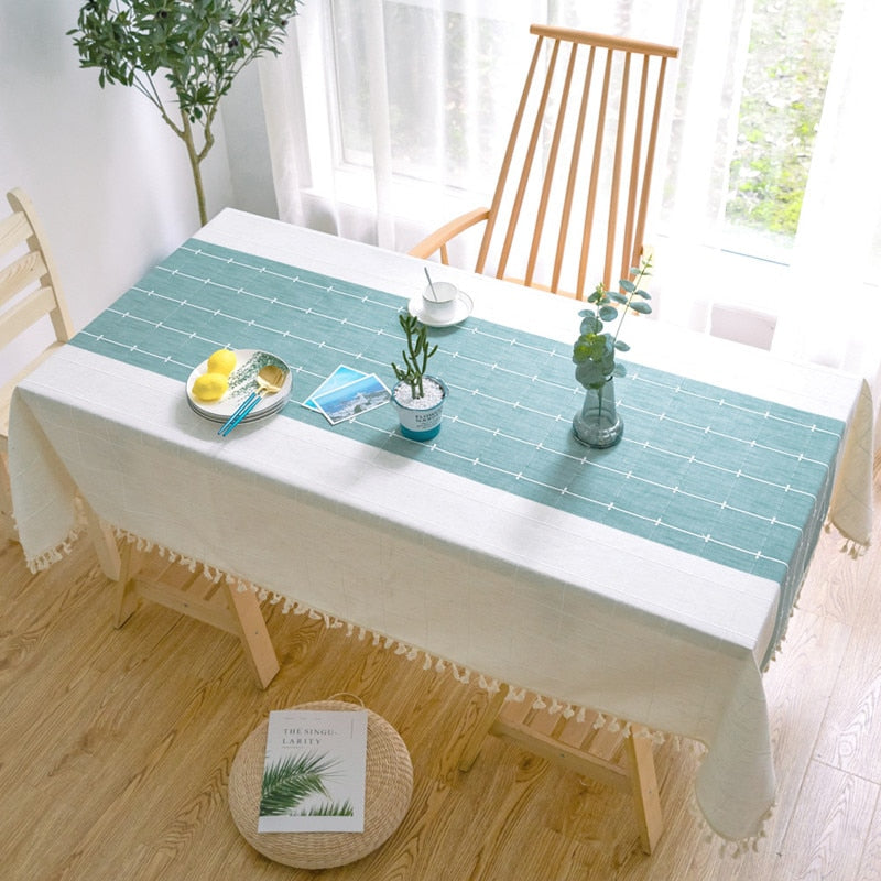Toalha De Mesa 100% Linho Puro Alto Padrão