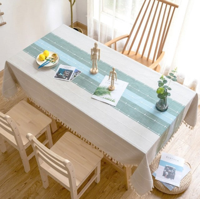 Toalha De Mesa 100% Linho Puro Alto Padrão