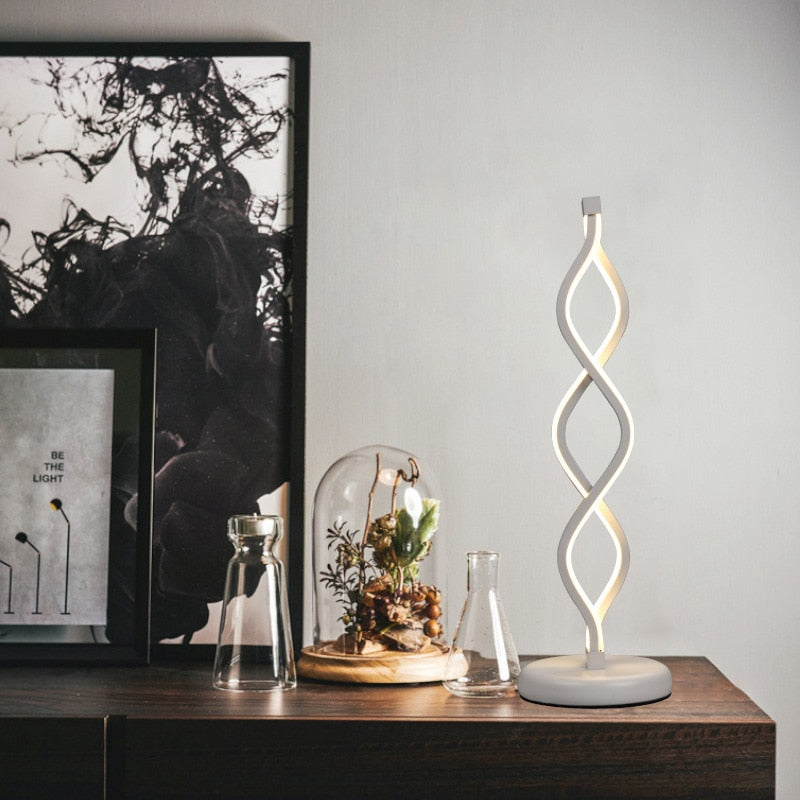 Abajur Luminária Em LED Luxo Casa Design Alto Padrão