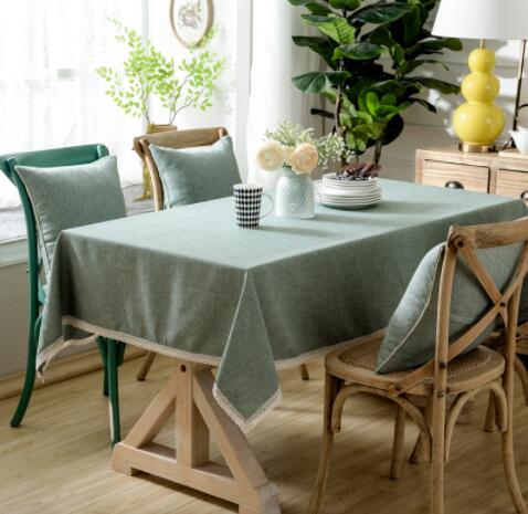 Toalha Decorativa De Mesa Linho + Cotton