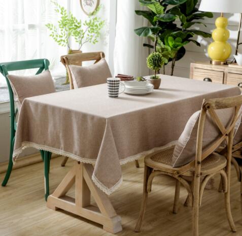 Toalha Decorativa De Mesa Linho + Cotton