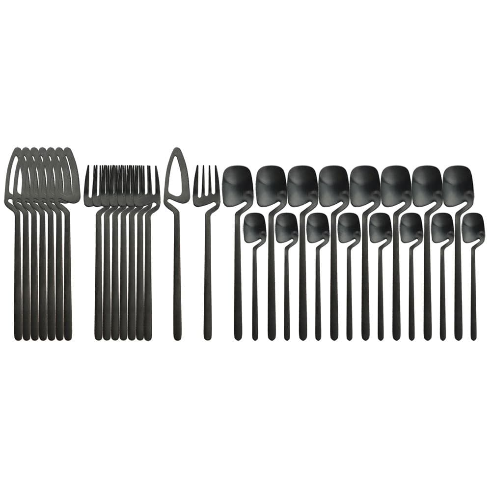 Kit Talheres Inox Fino Acabamento (Jogo Faqueiro Premium) 32 Peças