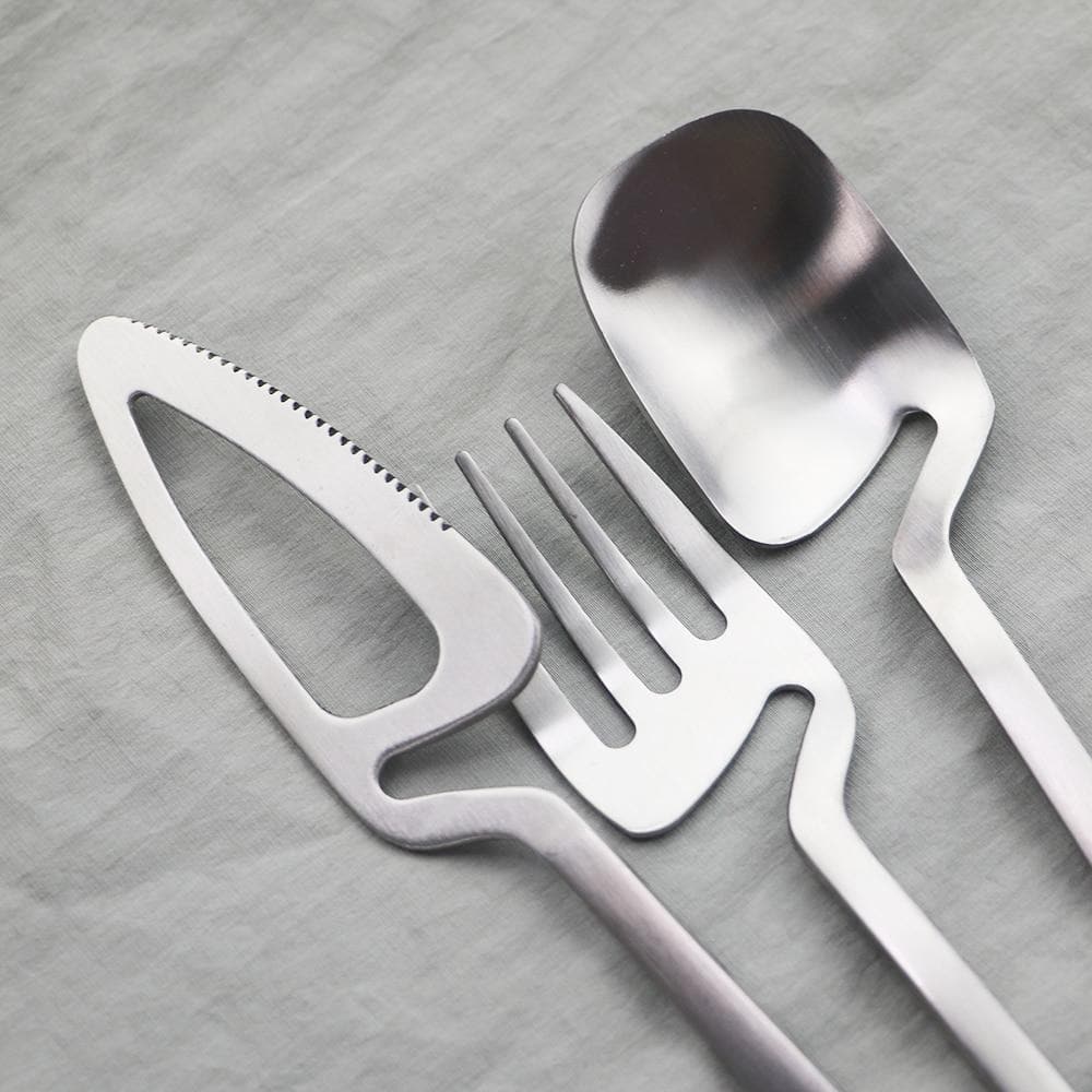 Kit Talheres Inox Fino Acabamento (Jogo Faqueiro Premium) 32 Peças
