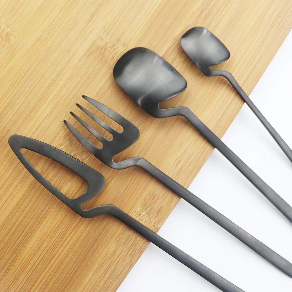 Kit Talheres Inox Fino Acabamento (Jogo Faqueiro Premium) 32 Peças