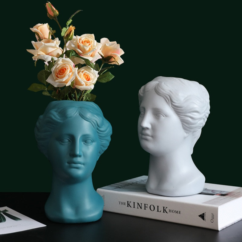 Vaso De Flores Moderno Resina Alta Qualidade