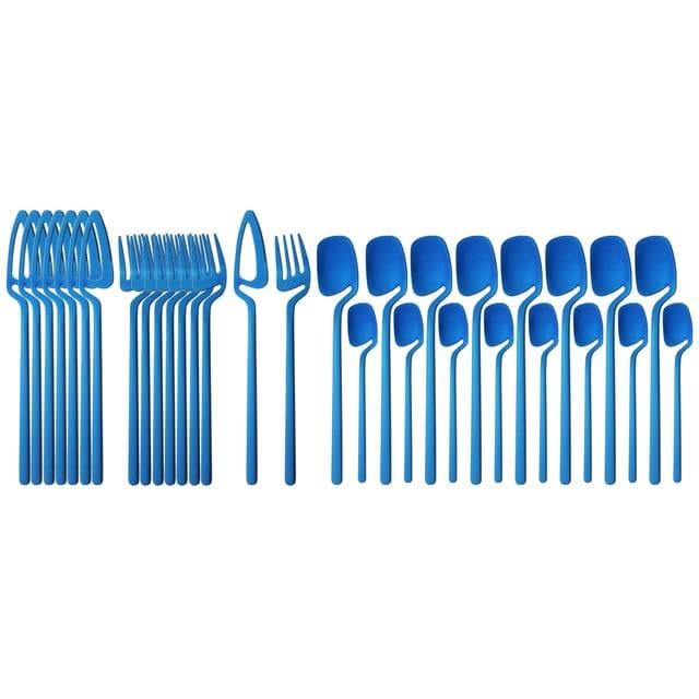Kit Talheres Inox Fino Acabamento (Jogo Faqueiro Premium) 32 Peças
