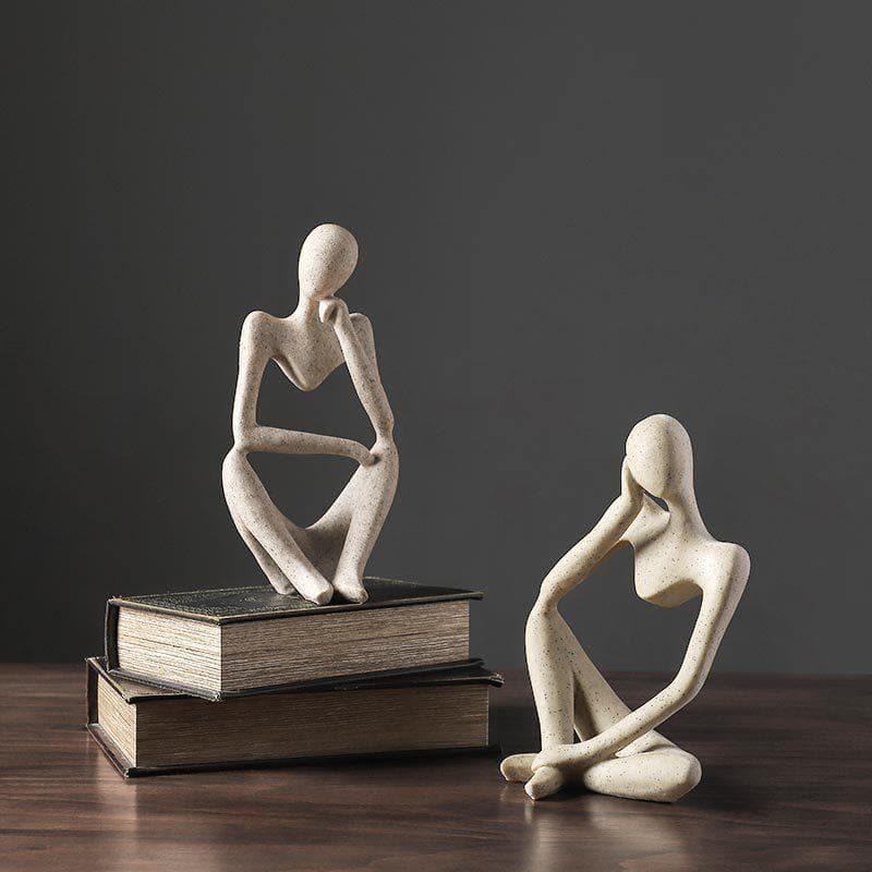 Escultura Arte Abstrata Liberdade Resina Alta Qualidade