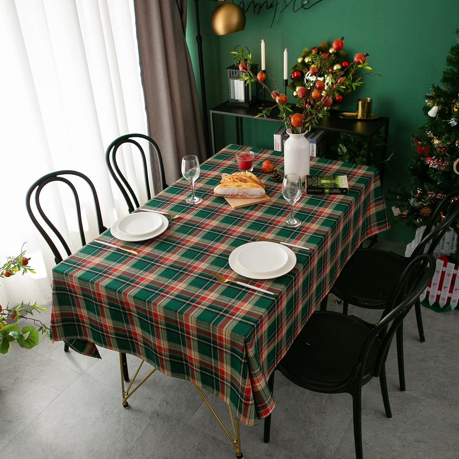 Toalha Ceia Natalina De Mesa Alto Padrão