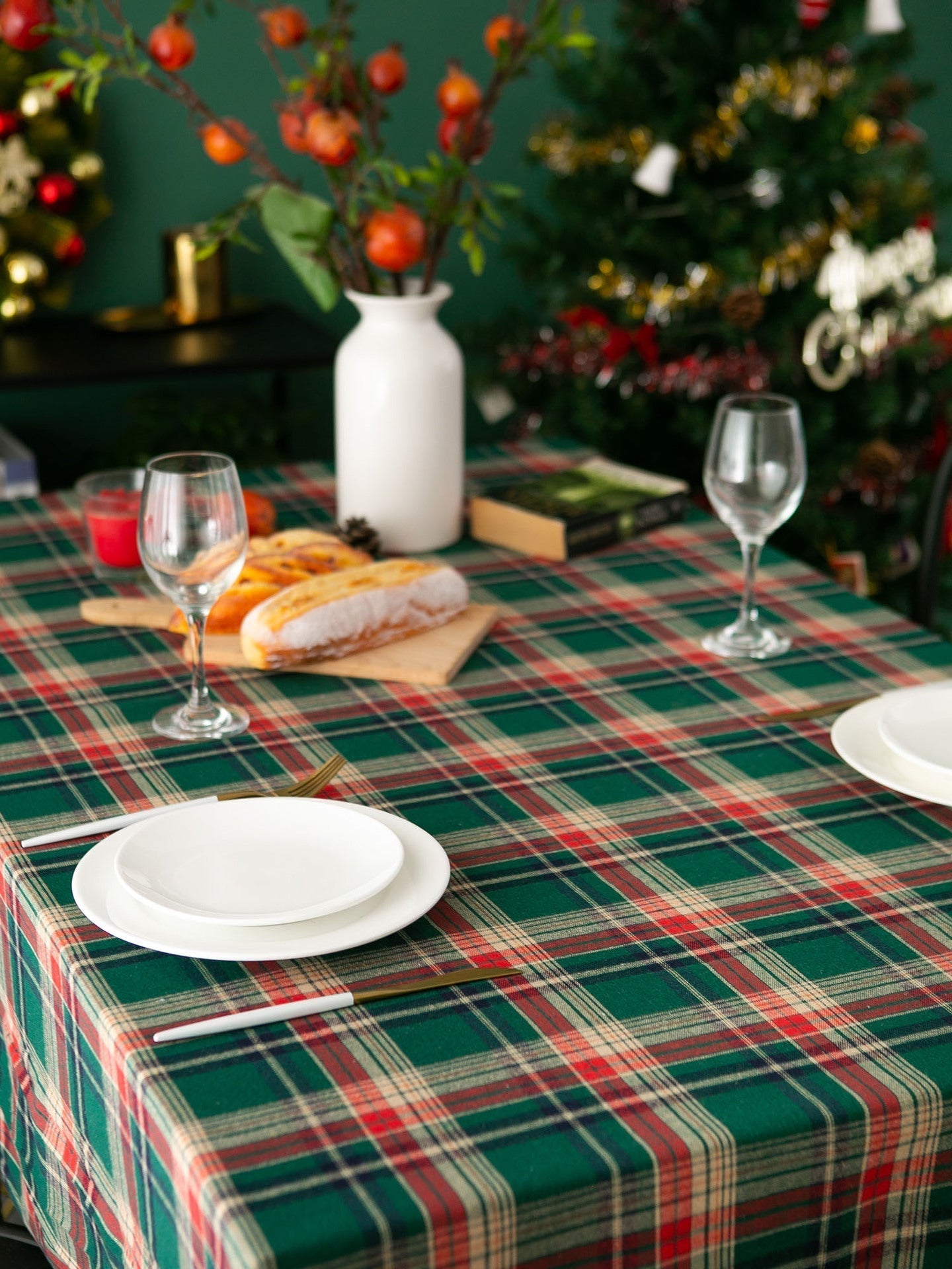 Toalha Ceia Natalina De Mesa Alto Padrão