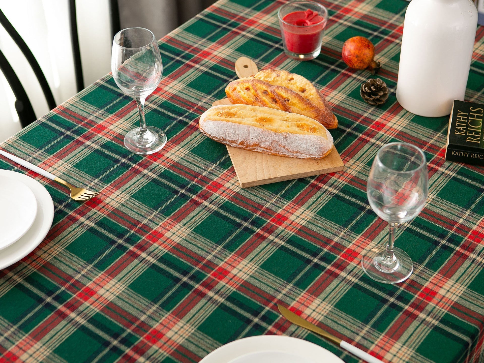 Toalha Ceia Natalina De Mesa Alto Padrão