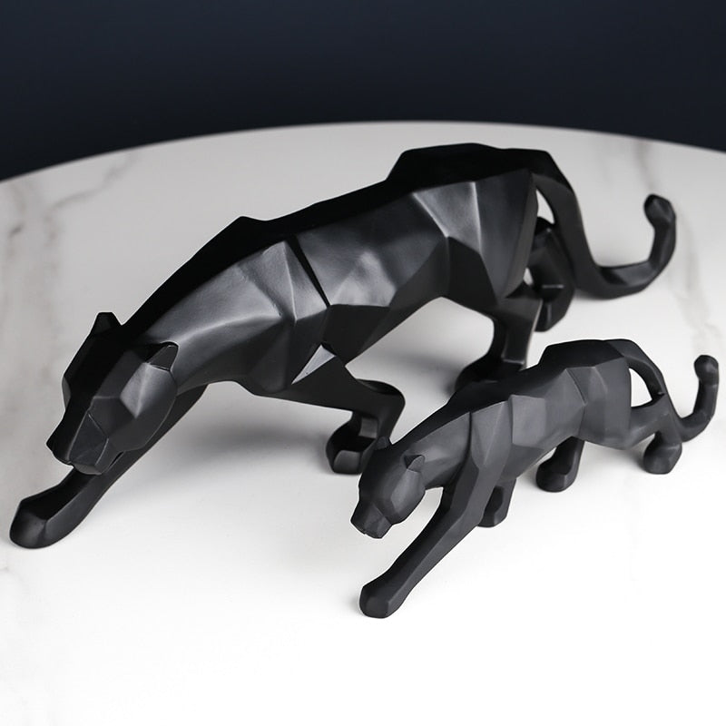 Estátua De Leopardo Moderna