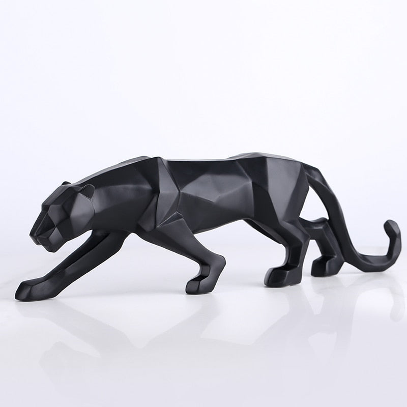 Estátua De Leopardo Moderna