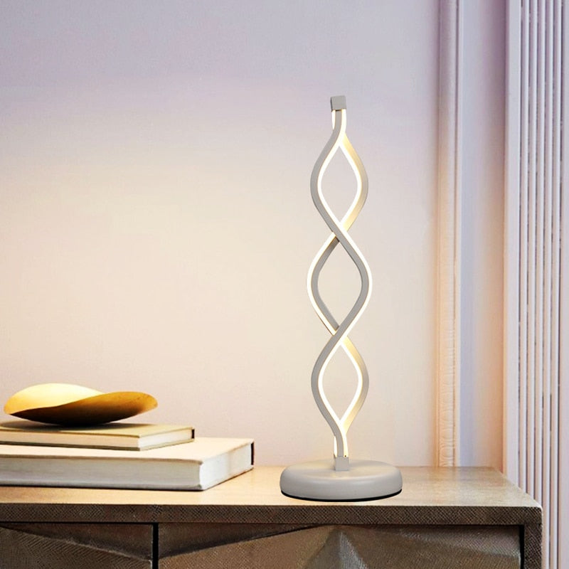 Abajur Luminária Em LED Luxo Casa Design Alto Padrão