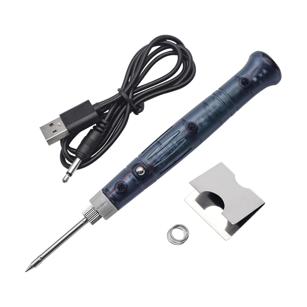 Ferro de Solda Com Carregamento USB