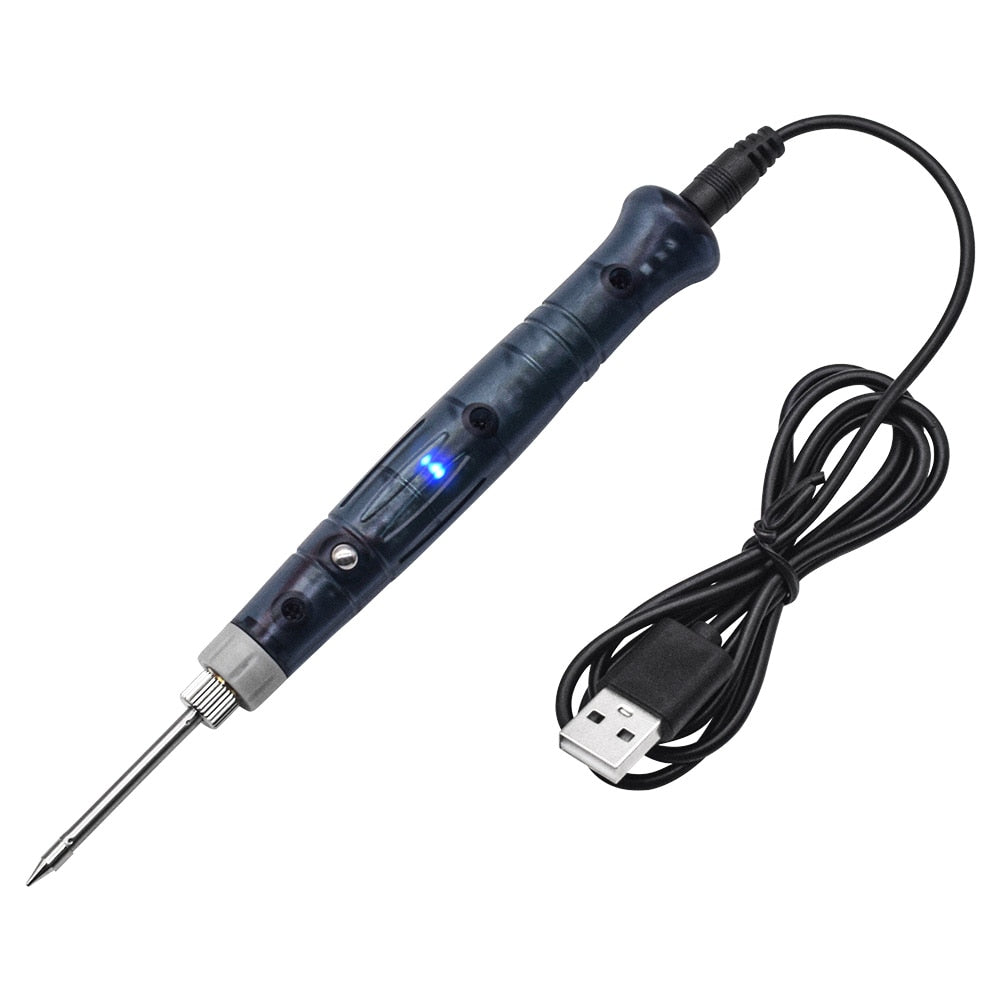 Ferro de Solda Com Carregamento USB