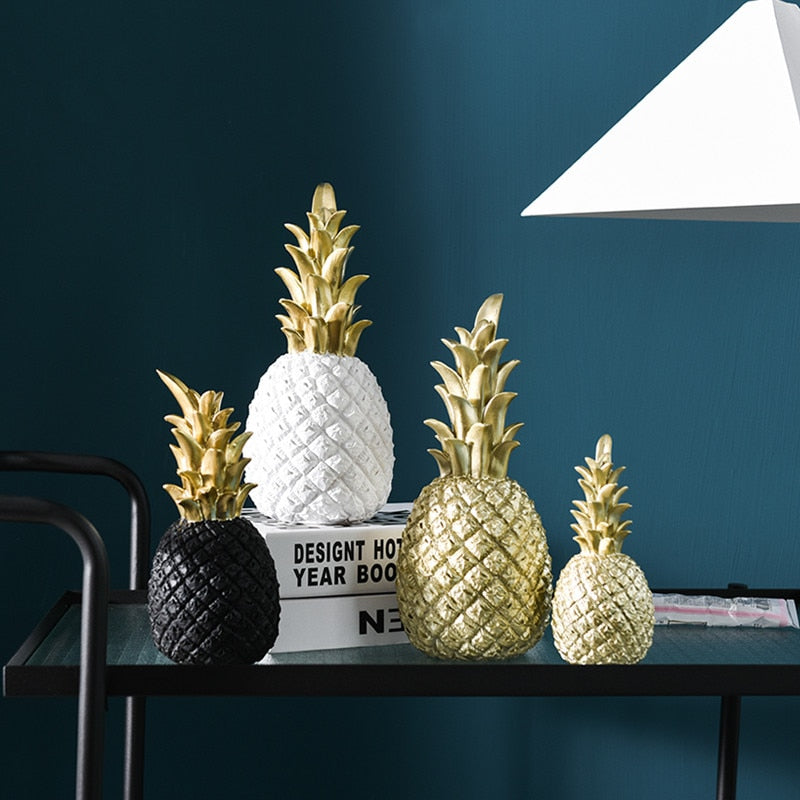Escultura Estilo Nórdico Pineapple