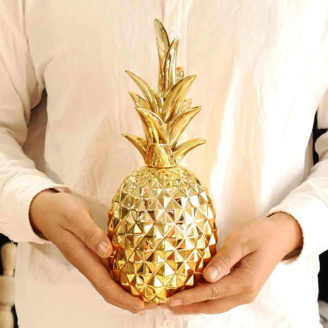 Escultura Estilo Nórdico Pineapple