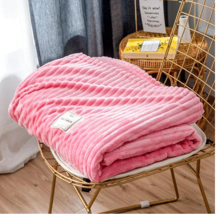 Cobertor Lovely™ em Pelúcia Ultra Soft