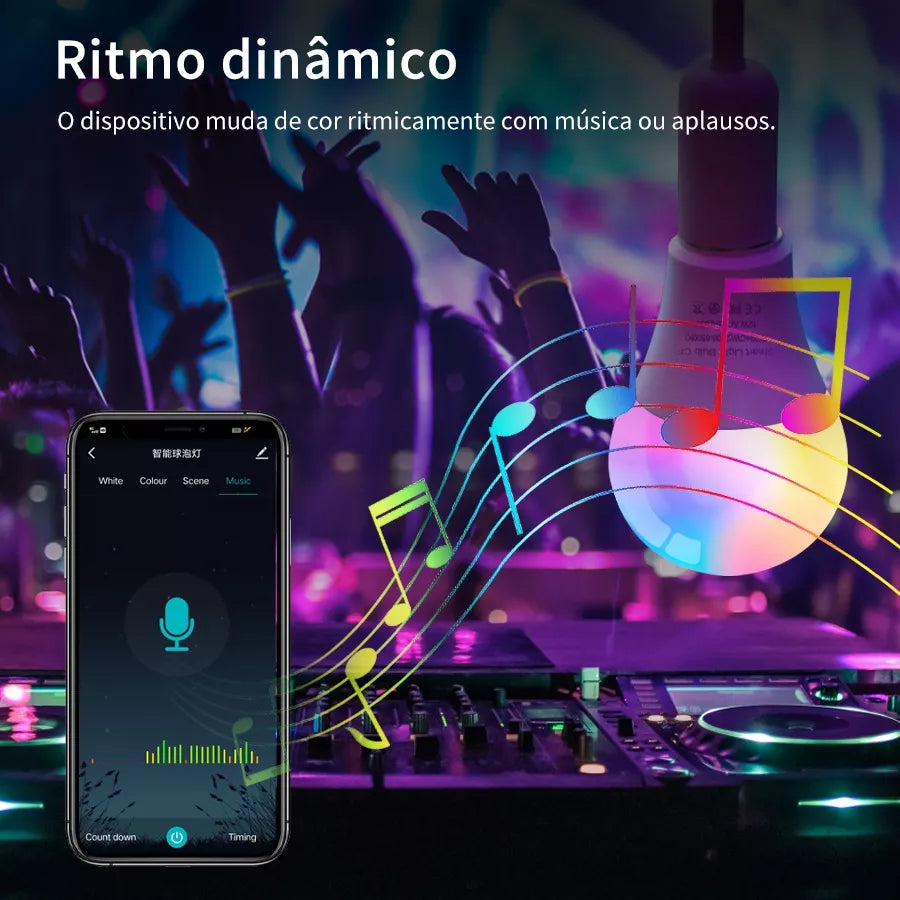 Lâmpada Inteligente Alexa | Controle por Voz