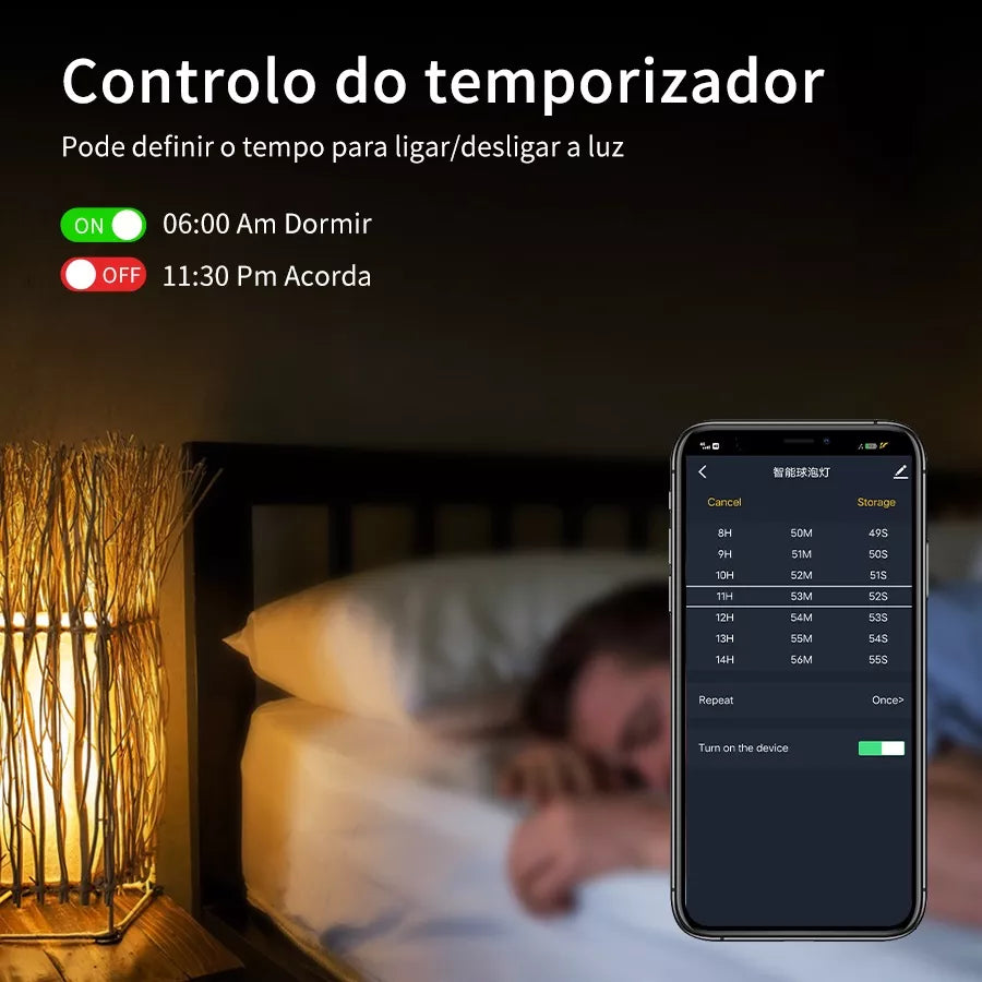 Lâmpada Inteligente Alexa | Controle por Voz