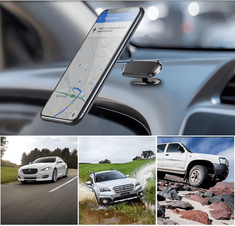 Suporte de Celular Magnético Veicular 360º - Magnetic Car