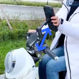 Suporte Universal de Celular para Motos e Bicicletas