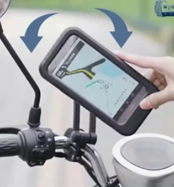 Suporte Universal de Celular para Motos e Bicicletas
