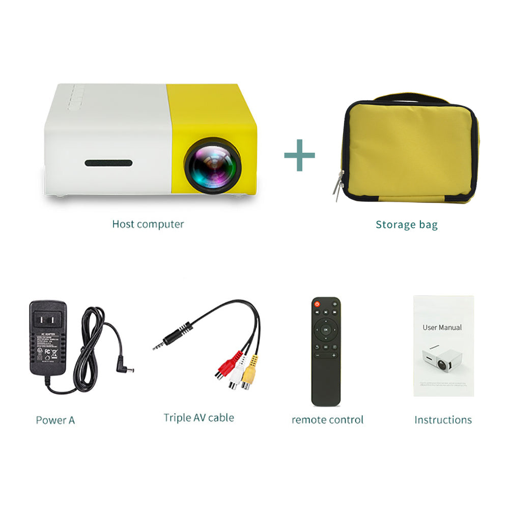 Mini Projetor Portátil Cine Home®